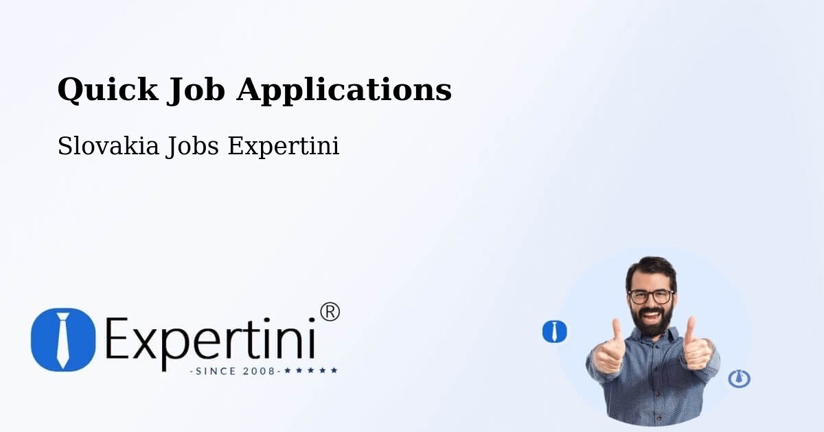 Quick Apply Feature – Ždiar - Slovakia Jobs Expertini
